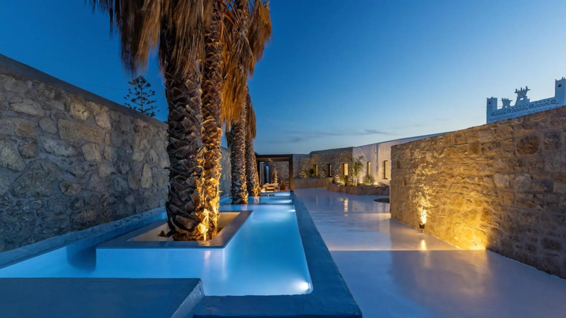 Mykonos Town Black Villa With Cave Heated Pool 0*, Mykonos Town