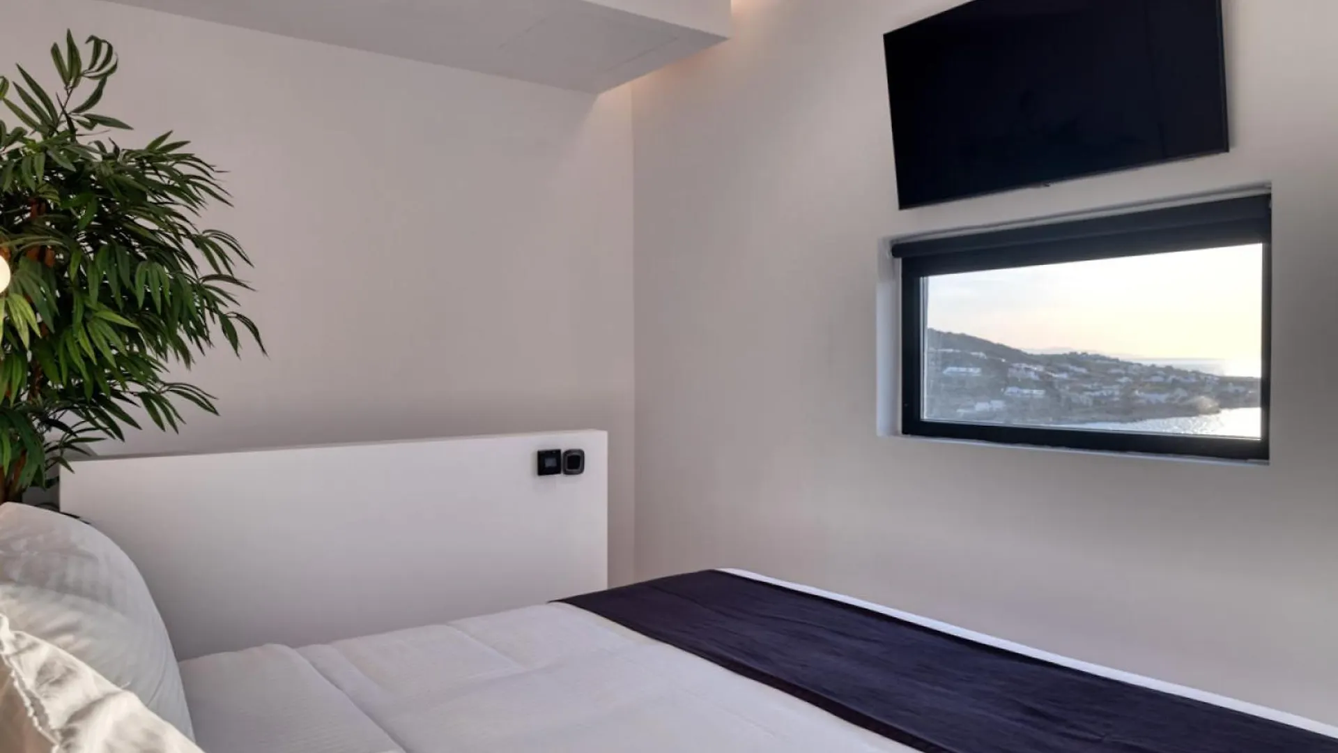 Mykonos Town Black Villa With Cave Heated Pool  Mykonos Town